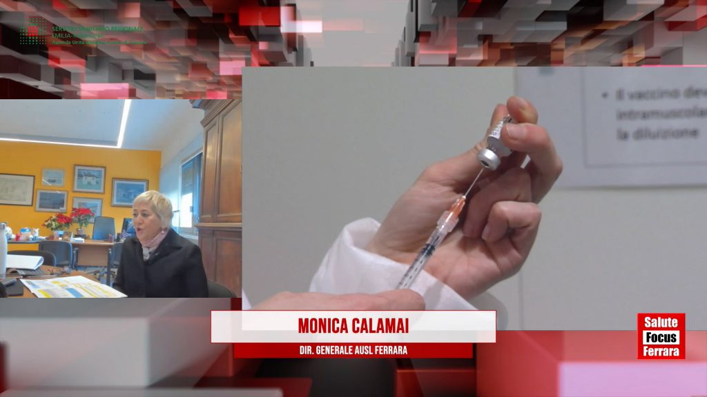AUSL FE: Calamai - Vaccini - Riprendono le prime dosi, booster a quasi 170mila ferraresi